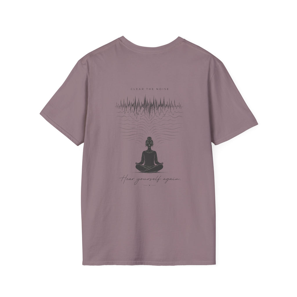 Clear the noise (back) T-Shirt