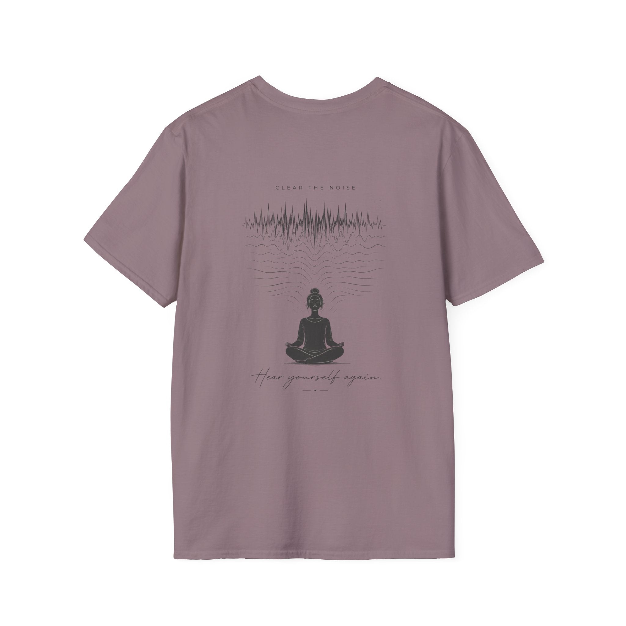 Clear the noise (back) T-Shirt