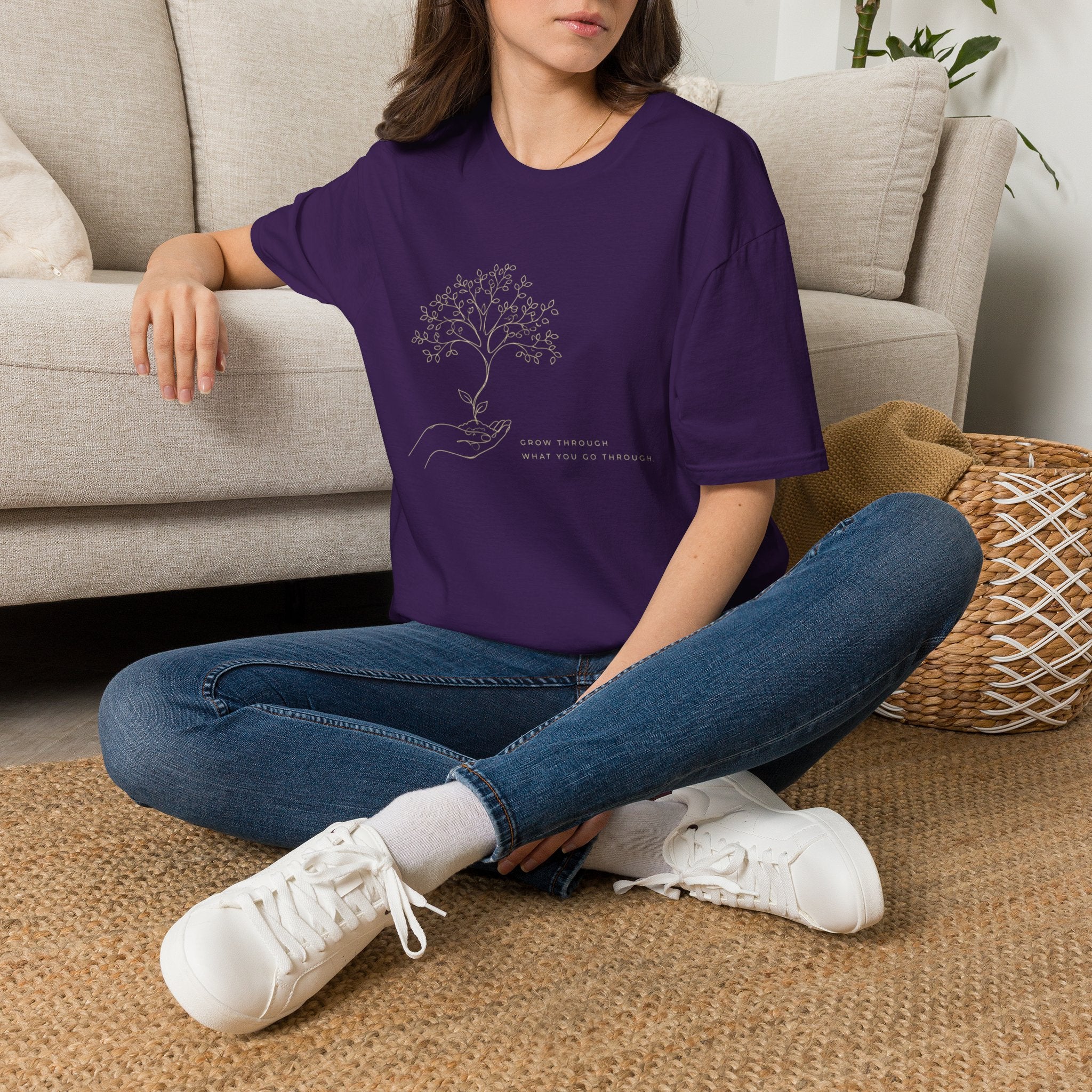 Grow through (gold) T-Shirt