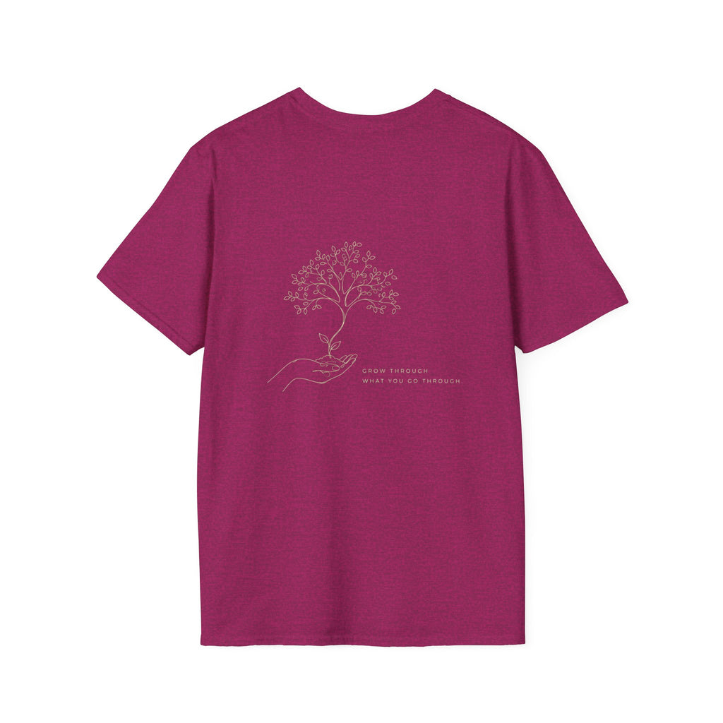 Grow trough gold (back) T-Shirt