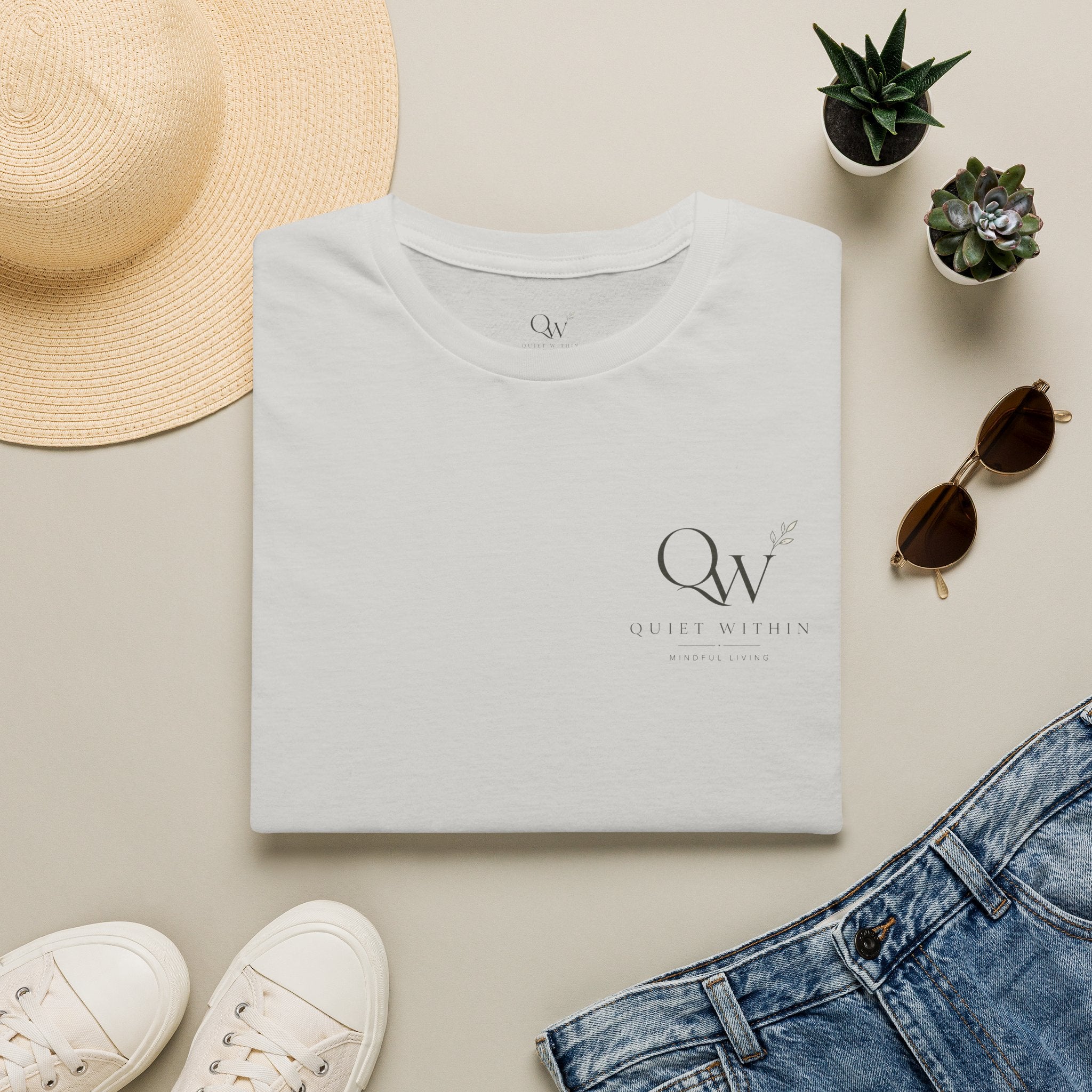 Quiet Within. Clear the noise. T-Shirt