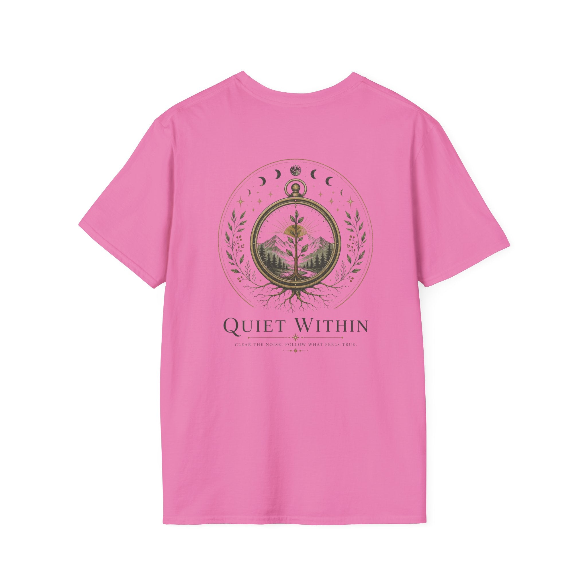 Quiet Within. Clear the noise. T-Shirt