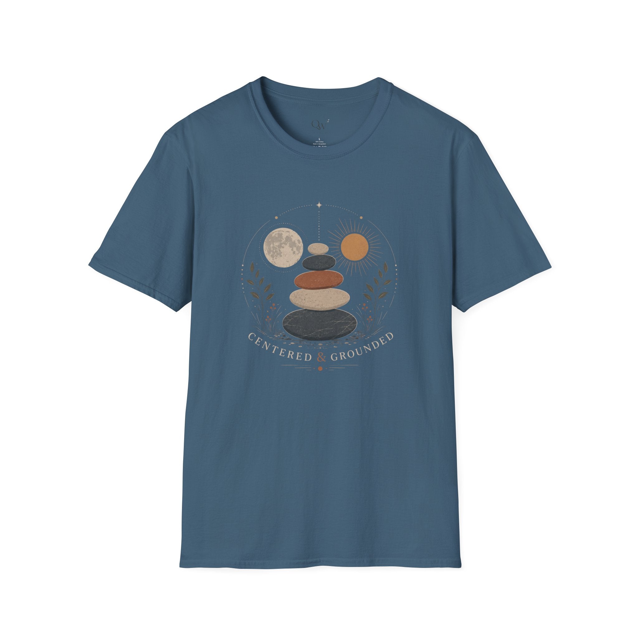Centered & grounded (gold) T-Shirt