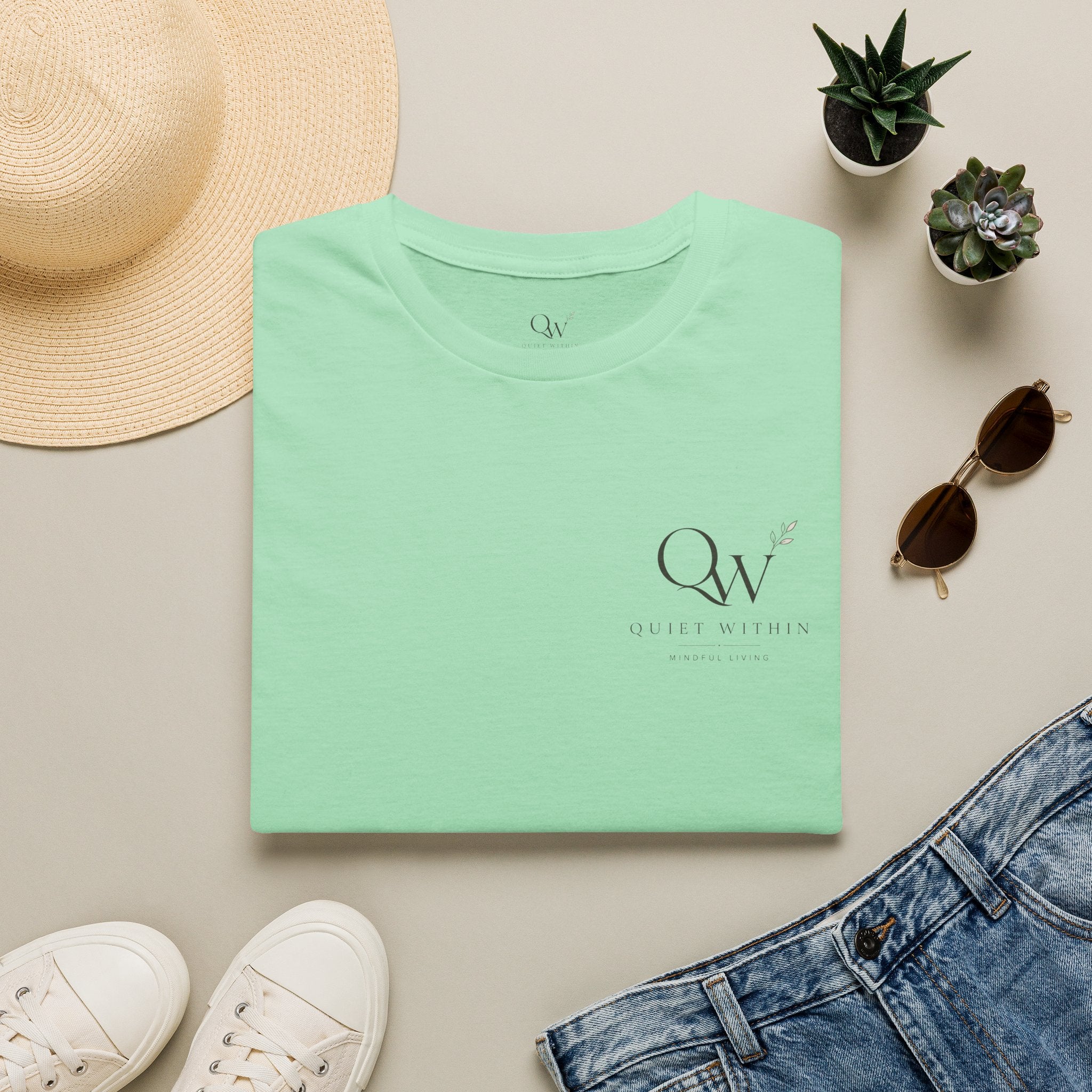 Quiet Within. Clear the noise. T-Shirt