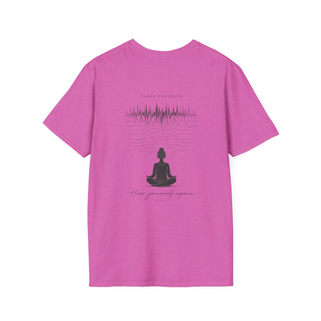 Clear the noise (back) T-Shirt