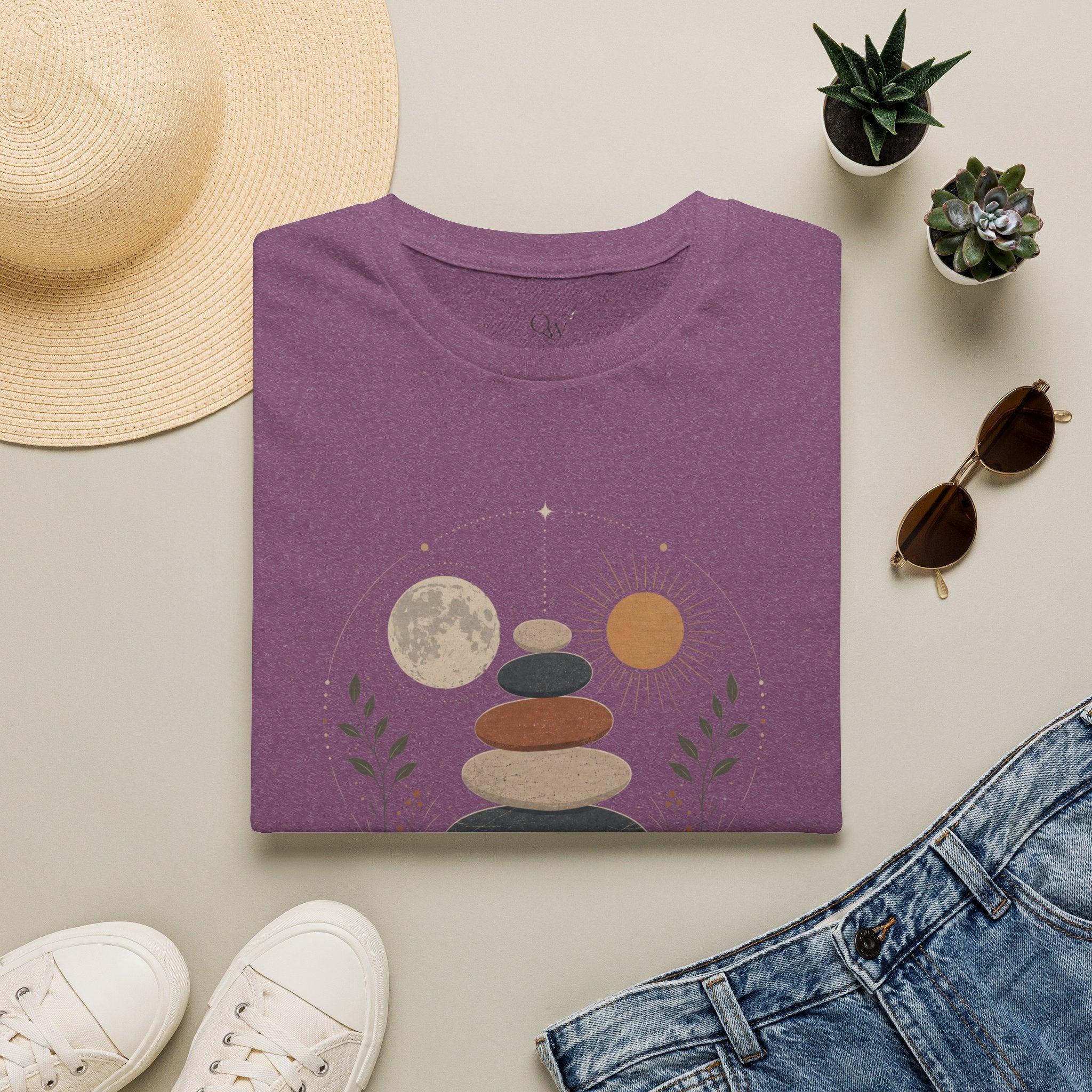 Centered & grounded (gold) T-Shirt