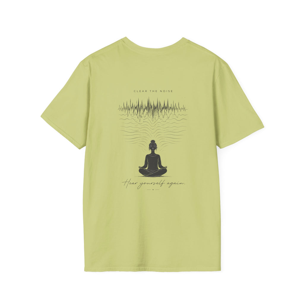 Clear the noise (back) T-Shirt