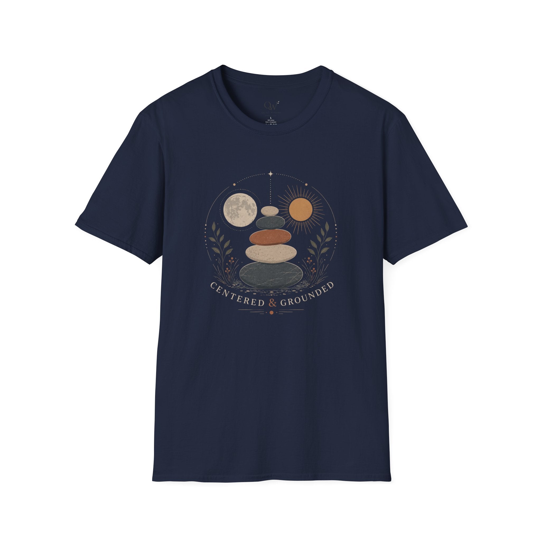Centered & grounded (gold) T-Shirt