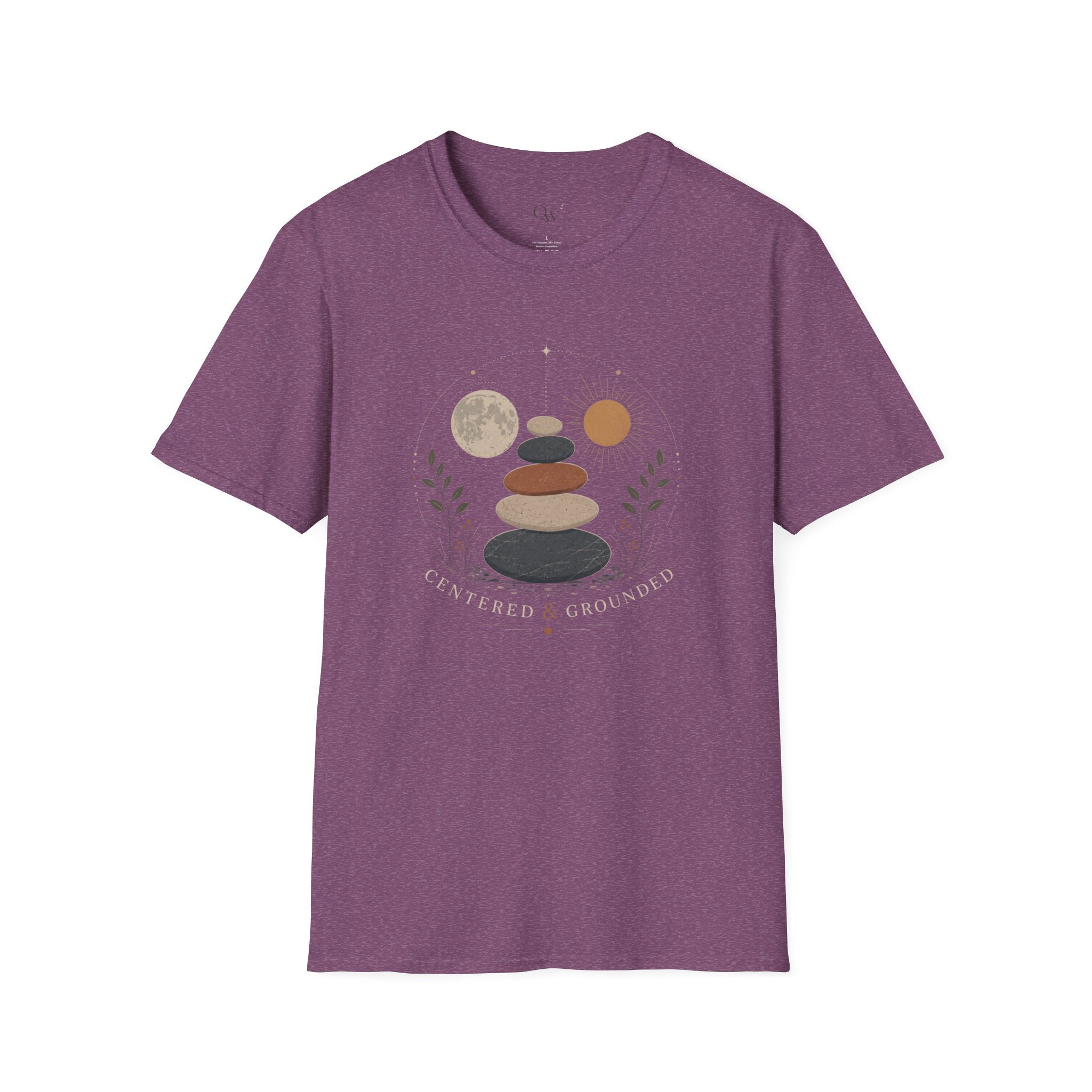 Centered & grounded (gold) T-Shirt